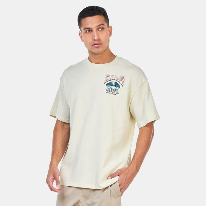 اندر ارمر تيشيرت ريكورد بريكرز للرجال أبيض image number 0