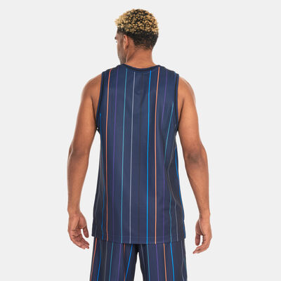 نايكي تيشيرت كرة السلة دراي-فت دي-ان-ايه للرجال أزرق