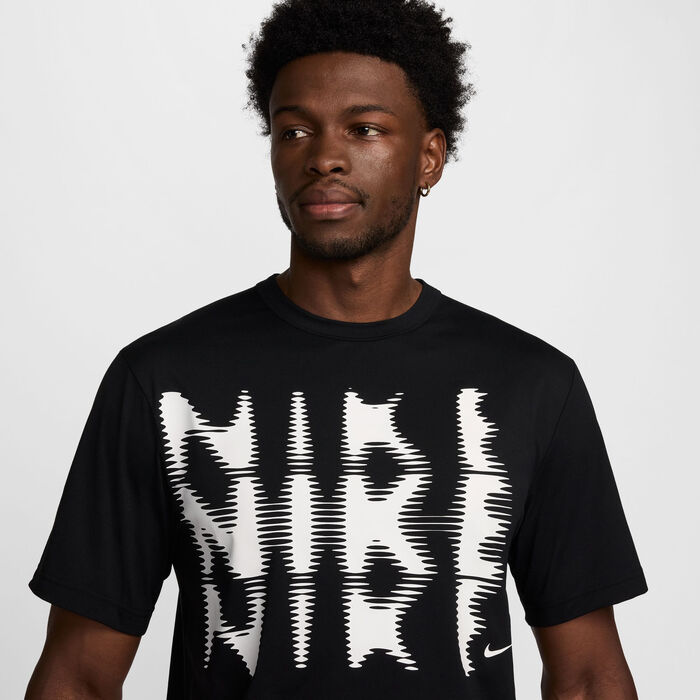 نايكي تيشيرت التدريب هايڤيرس دراي-فت UV للرجال أسود image number 2