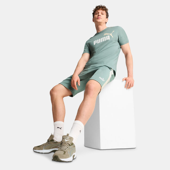 بوما شورت اسينشالز بلوك للرجال أخضر image number 2