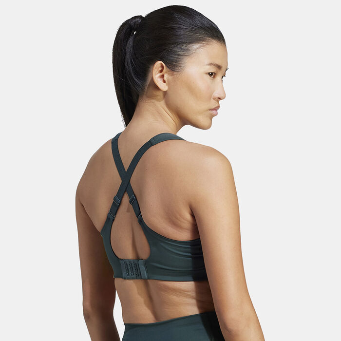 اديداس صدرية رياضية TLRD امباكت هاي-سيبورت ترينينج للنساء أبيض image number 1