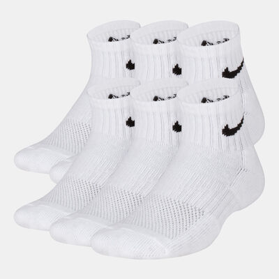 نايكي جوارب أنكل إيفريداي بلس كوشند تريننغ للأطفال (6 أزواج) أبيض