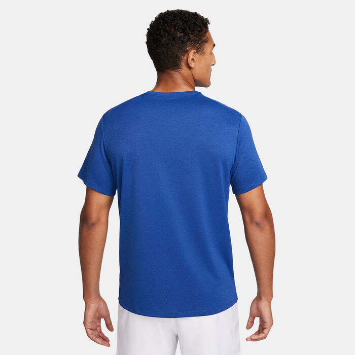 نايكي تيشيرت الجري مايلر دراي-فت يو في للرجال أزرق image number 1