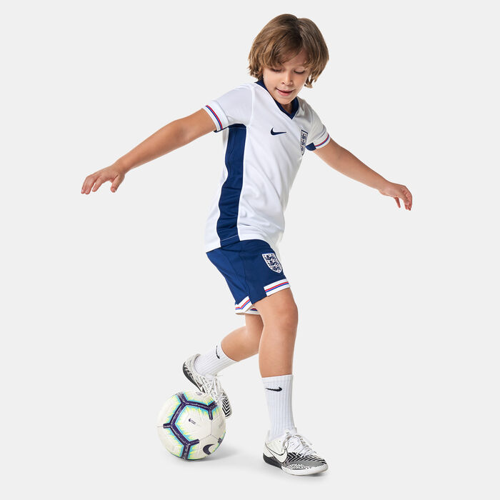 نايكي شورت كرة القدم إنجلترا ستيديوم دراي-فت ريبليكا الأساسي للاطفال -2024 أزرق image number 2