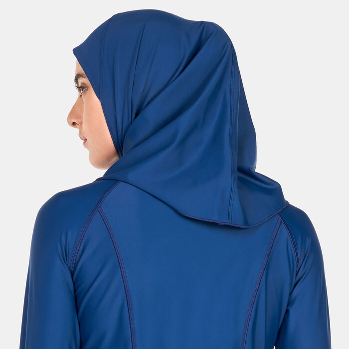 كويغا حجاب السباحة بيسلي للنساء أزرق image number 1