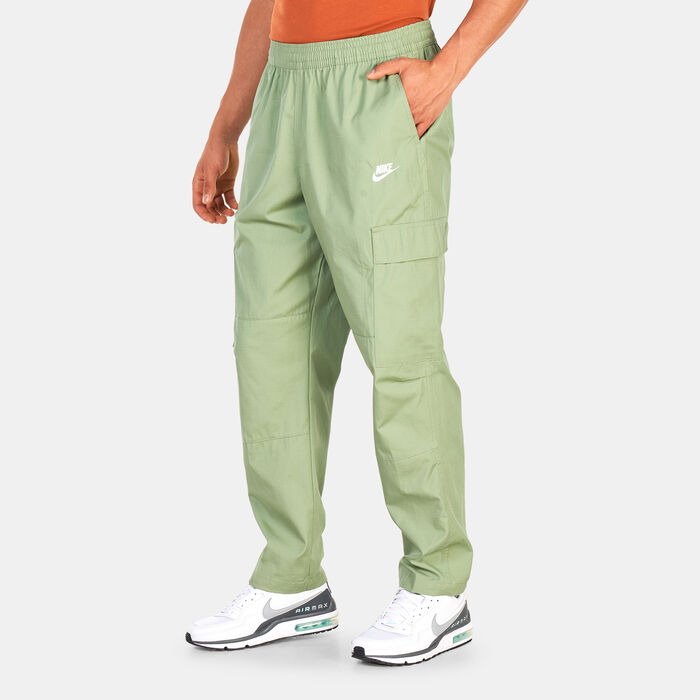 نايكي ليقنز كلوب ووفن كارجو للرجال أخضر image number 0