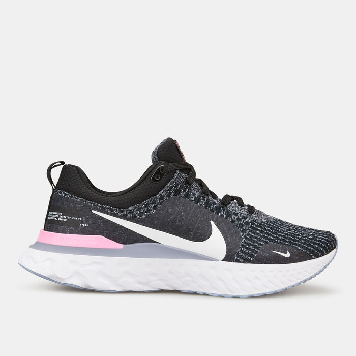 نايكي حذاء رياكت انفينيتي 3 رود رانينج للرجال أسود image number 0