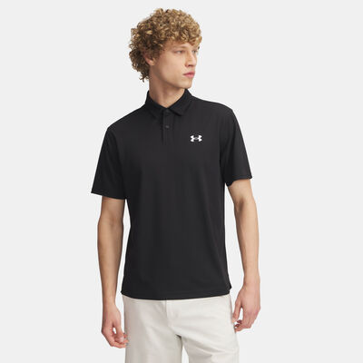 اندر ارمر قميص بولو جولف تو جو جرين للرجال أسود