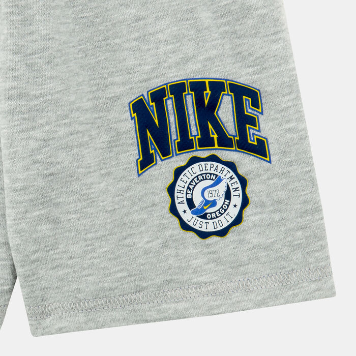 نايكي شورت سبورتسوير PE ريفيرزابل للأطفال رمادي image number 2