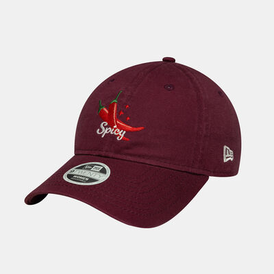 نيو ايرا قبعة فريز 9TWENTY للنساء أحمر