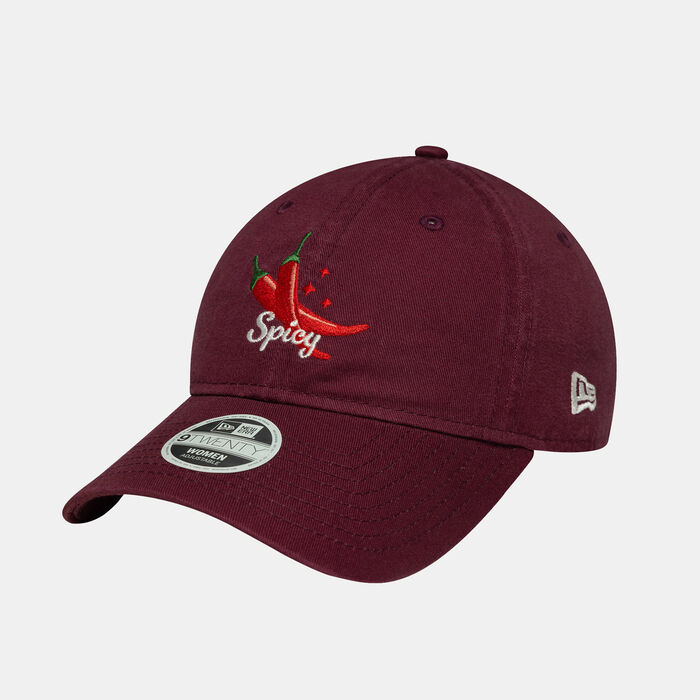 نيو ايرا قبعة فريز 9TWENTY للنساء أحمر image number 1