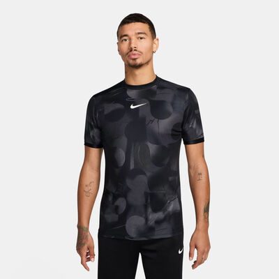 نايكي تيشيرت كرة القدم أكاديمي+ دراي-فت للرجال رمادي