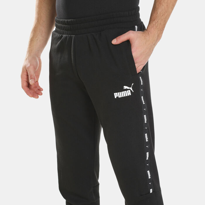 بوما بنطال اسينشالز+ تيب للرجال أسود image number 3