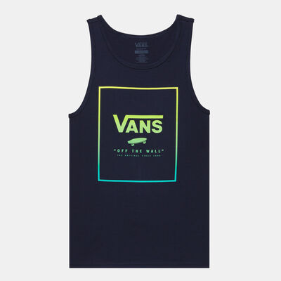 فانس تيشيرت برنت بوكس بلا أكمام للرجال أزرق