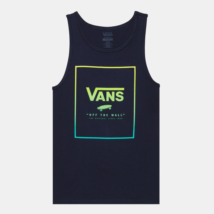 فانس تيشيرت برنت بوكس بلا أكمام للرجال أزرق image number 0