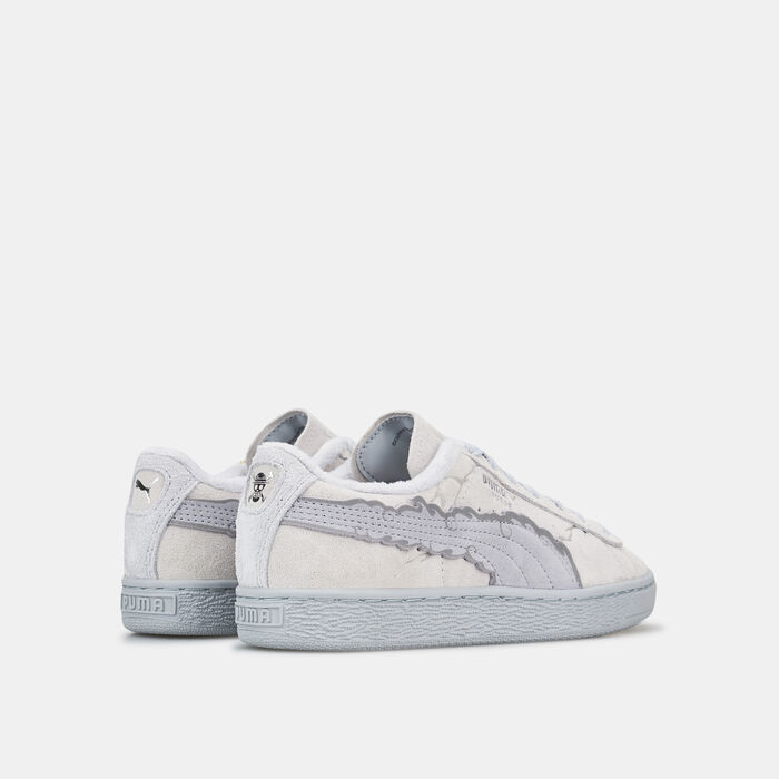 بوما حذاء × ون بيس سويد للاطفال رمادي image number 2