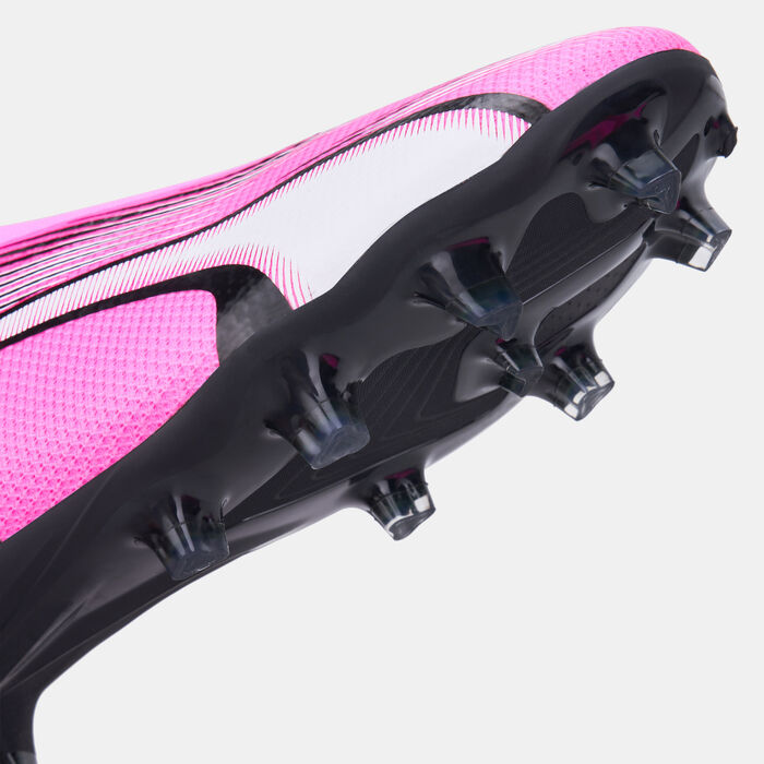 بوما حذاء كرة القدم الترا ماتش لملاعب العشب الطبيعي/الصناعي للاطفال وردي image number 9