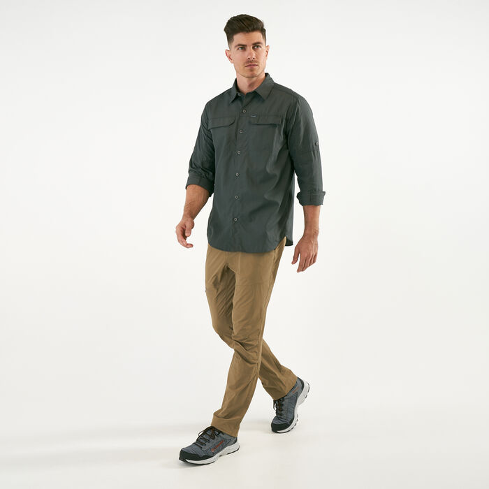 كولومبيا قميص سيلفر ريدج 2.0 طويل الأكمام للرجال image number 2