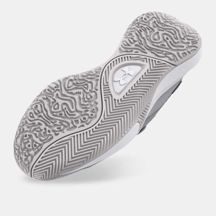 اندر ارمر حذاء كرة السلة لوك داون 7 لو رمادي image number 3