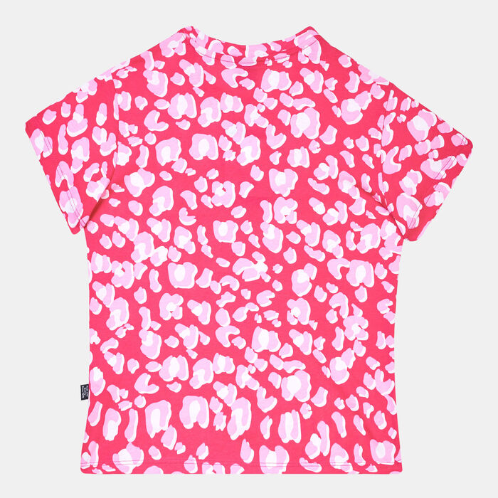 بوما تيشيرت أنيمال Ess+ للأطفال وردي image number 1