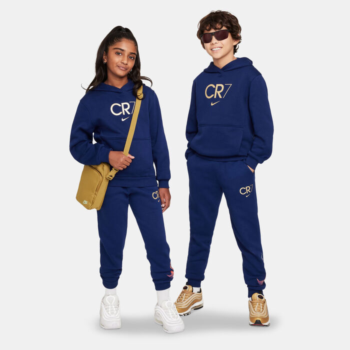 نايكي هودي CR7 كلوب للأطفال أزرق image number 2