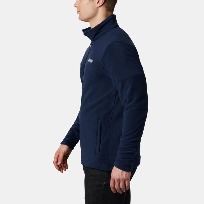 كولومبيا جاكيت بايزين تريل III فليس بسحاب كامل للرجال أزرق image number 2