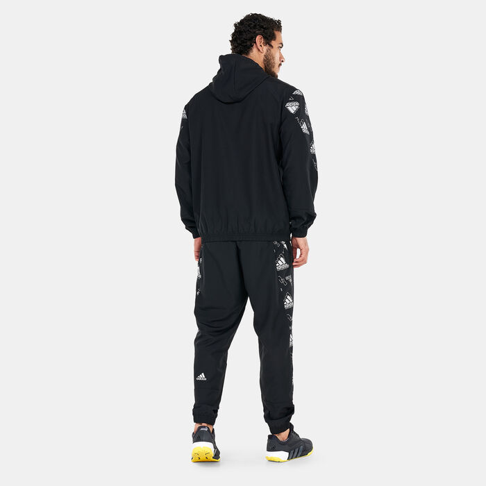 اديداس بلدة رياضية ووفن بطبعات بالكامل للرجال أسود image number 0