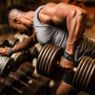 هاربينجر أحزمة رفع الأثقال ليذر (زوج واحد) أسود