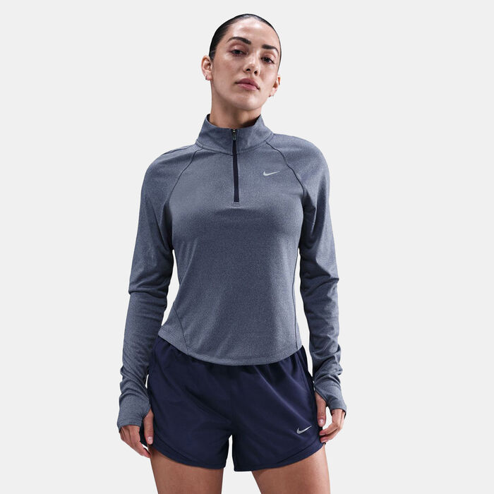 نايكي تيشيرت الجري تيمبو دراي-فت للنساء أزرق image number 0