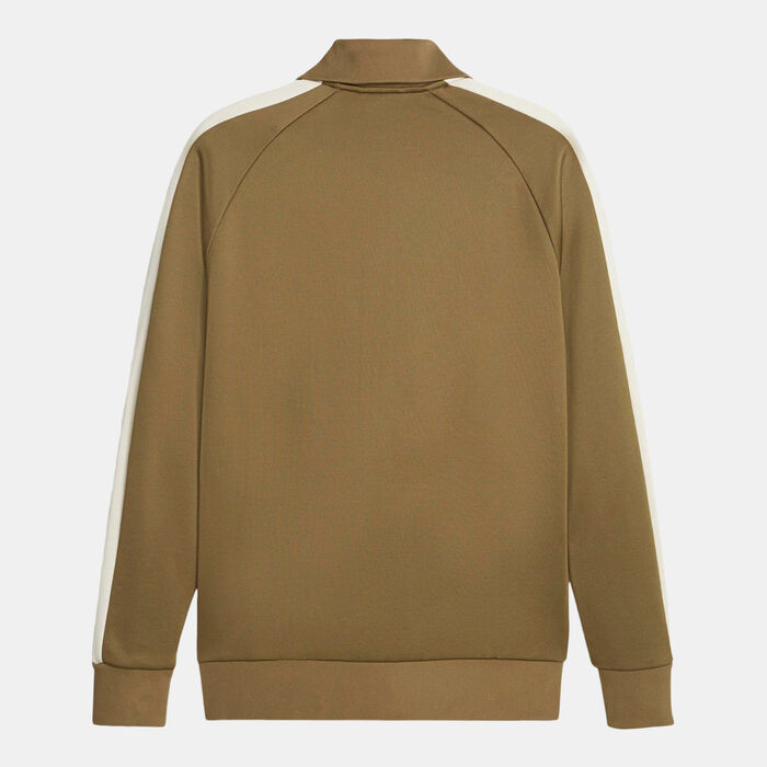 بوما جاكيت تراك T7 ايكونيك للرجال بنى image number 1