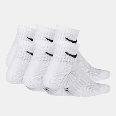 نايكي جوارب أنكل إيفريداي بلس كوشند تريننغ للأطفال (6 أزواج) أبيض