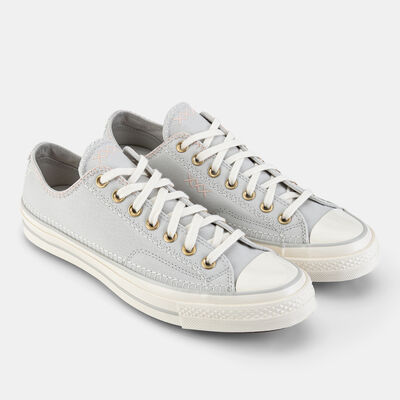 كونفرس حذاء تشاك 70 بخياطة مزخرفة للجنسين بنى