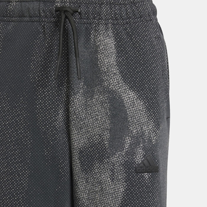 اديداس بنطال فيوتشر ايكونز اول اولوفر برينت للاطفال أسود image number 2