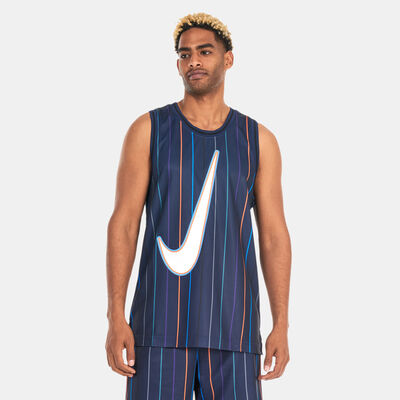 نايكي تيشيرت كرة السلة دراي-فت دي-ان-ايه للرجال أزرق