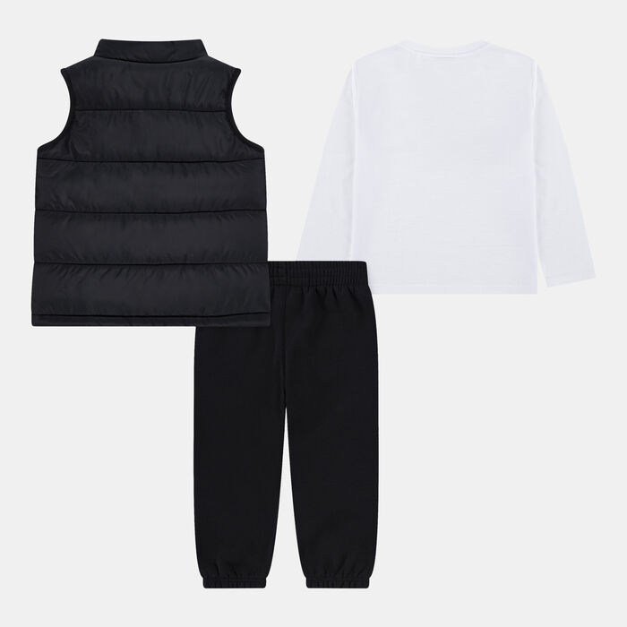 نايكي طقم سبورتسوير 3-قطع للأطفال أسود image number 1