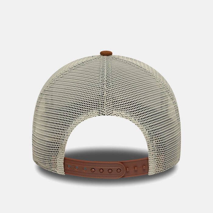 نيو ايرا قبعة أوفال باتش كامو تراكر للرجال بيج image number 3