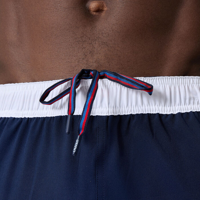 سبيدو شورت السباحة لوجو فولي للرجال أزرق image number 3