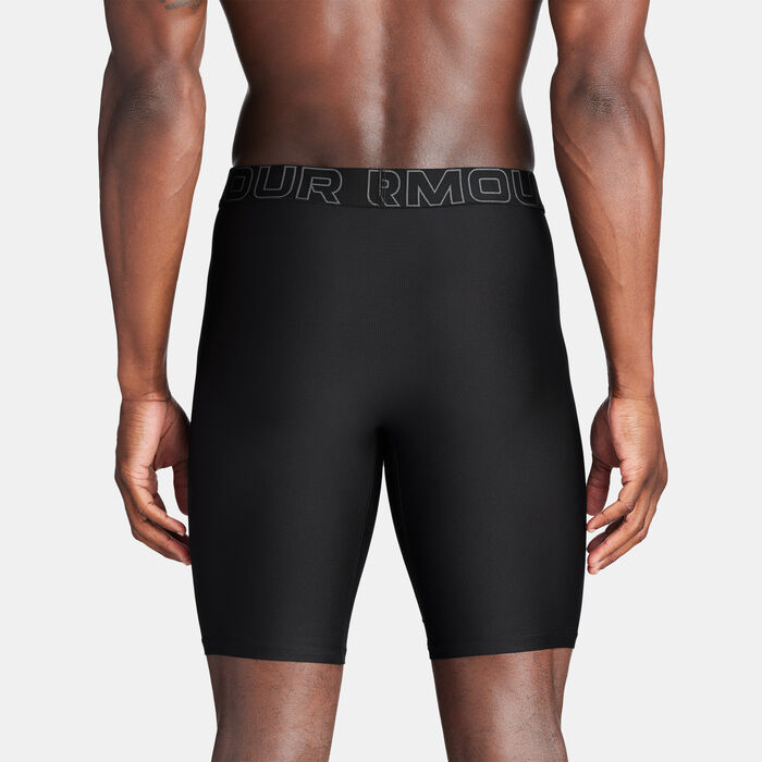 اندر ارمر بوكسر بيرفورمنس تيك بوكسر جوك الشبكي للرجال (عبوة من 3 قطع) أسود image number 1