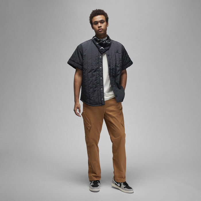 جوردن ايسنشالز بنطال شيكاغو للرجال بنى image number 5