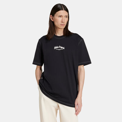 اديداس اورجينال تيشيرت ووباش للرجال أسود