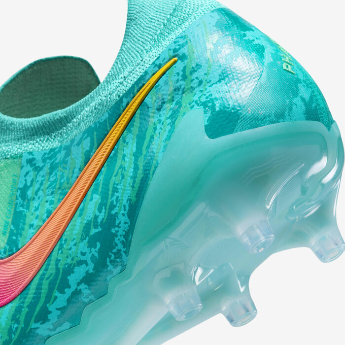 نايكي فانتوم GX 2 ايليت LV8 حذاء كرة القدم لو-توب لملاعب العشب الصناعي أخضر image number 8