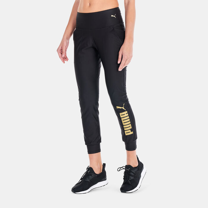 بوما بنطال فت ايفرسكالبت للنساء أسود image number 0