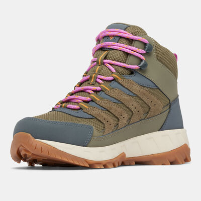 كولومبيا بوت ستراتا تريل ميد مقاوم للماء للنساء أخضر