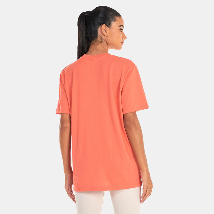 اندر ارمر تيشيرت بروجكت روك هيفيوايت كامبس للنساء أحمر image number 1