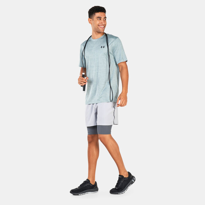 اندر ارمر تيشيرت UA ترينينج فنت 2.0 للرجال أخضر image number 2