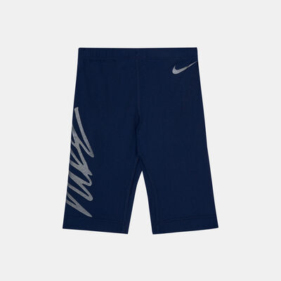 نايك سويم شورت السباحة للاطفال أزرق