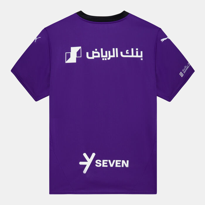 بوما تيشيرت كرة القدم الهلال 24/25 ثيرد ربليكا للرجال بنفسجي image number 1