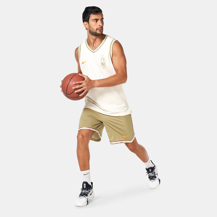 نايكي Mne's NBA Dri-FIT DNA Basketball Jersey عاجي image number 2