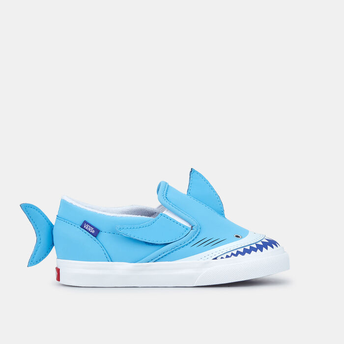 فانس حذاء سليب-اون في شارك للاطفال الرضع أزرق image number 0