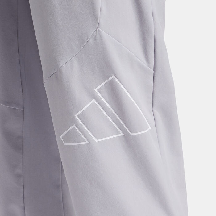 اديداس بنطال التمرين للنساء رمادي image number 4